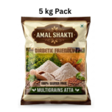 AMAL SHAKTI Multigrains Atta – 100% Gluten Free, Diabetic-Friendly Flour (1 kg Pack)