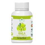Pure Amla Capsules – Rich Source of Natural Vitamin C for Immunity, Skin Glow & Hair Growth | Herbal Capsules
