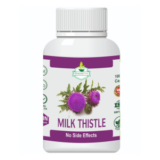 Milk Thistle Capsules – Liver Detox, Silymarin Antioxidant Support & Fatty Liver Care Supplement | Herbal Capsules